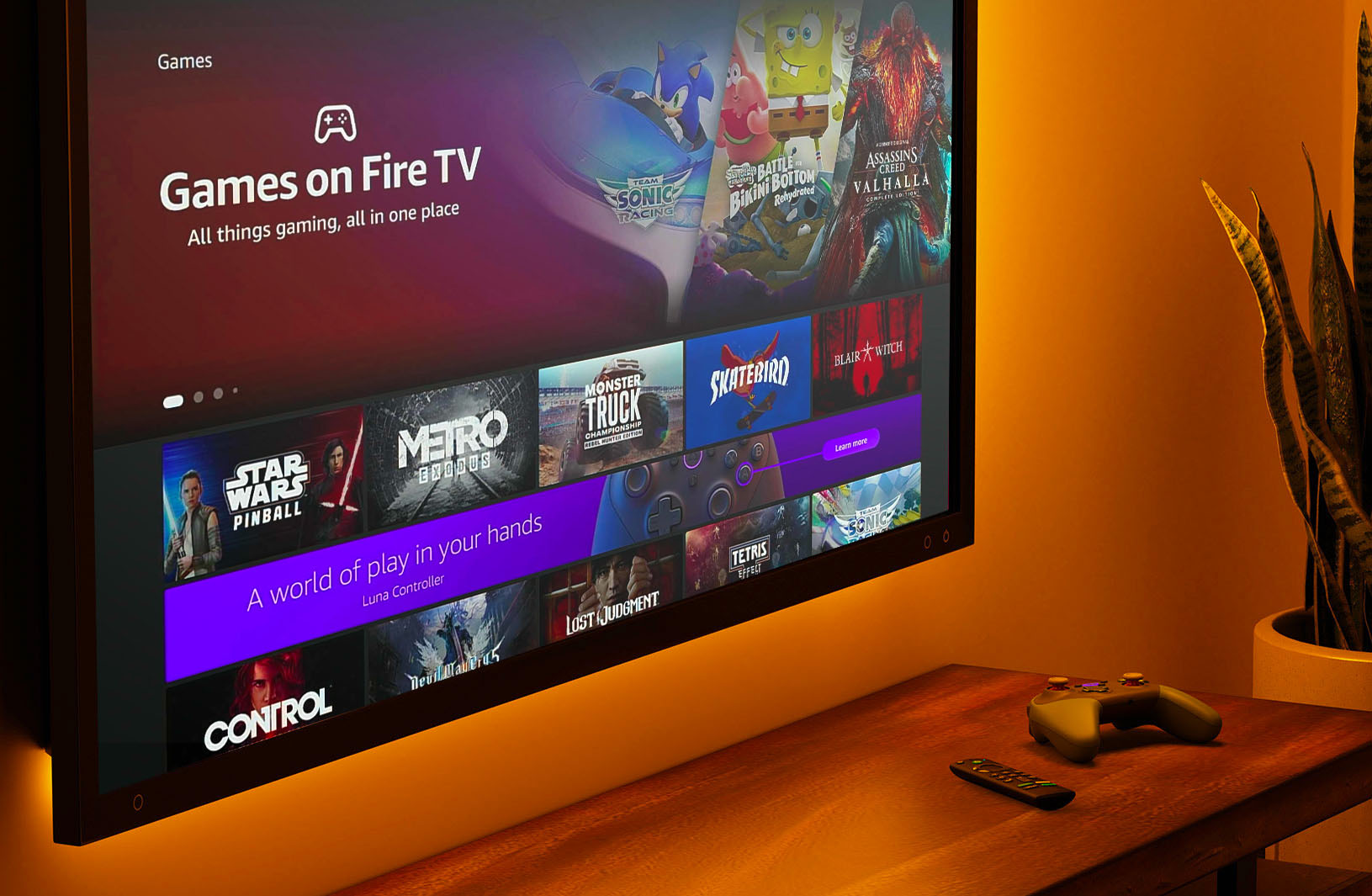 Amazon Fire TV Stick with Alexa Voice Remote (includes TV controls)